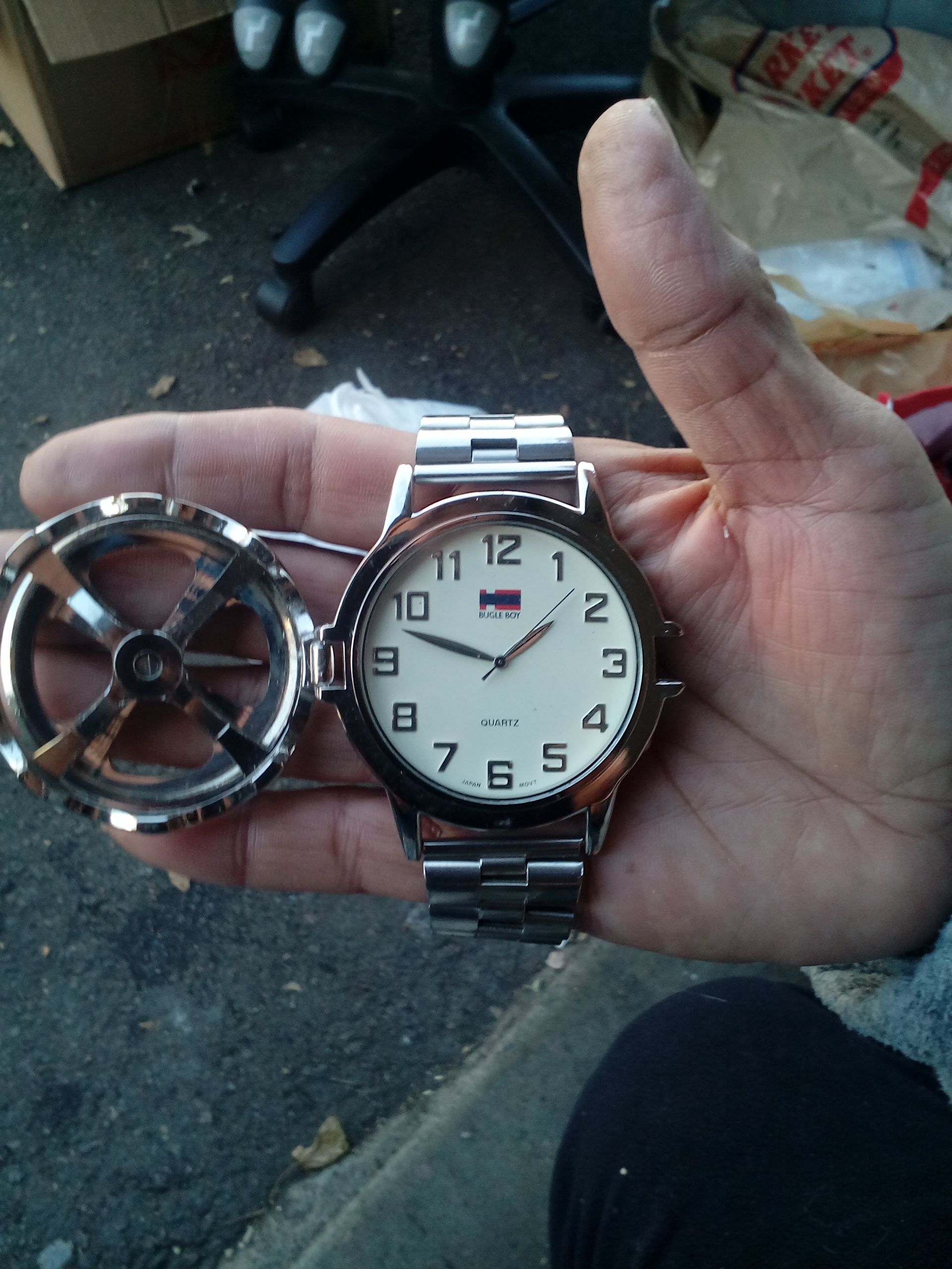 Bugle Boy Pocket Watch