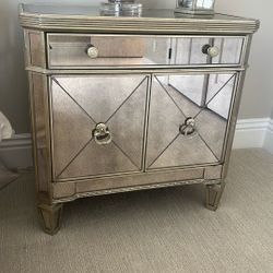Mirrored Nightstands 