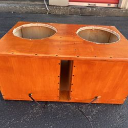 2 12" Custom Ported Lightweight Subwoofer box amazing box 