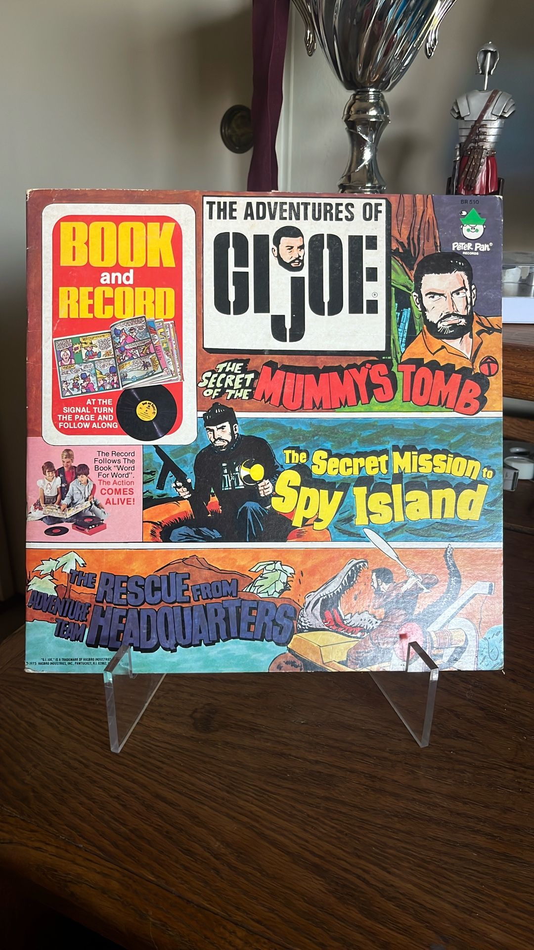 The Adventures Of G.I. Joe LP Book