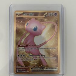 151 Pokemon Mew Ex 205/165 NM Condition