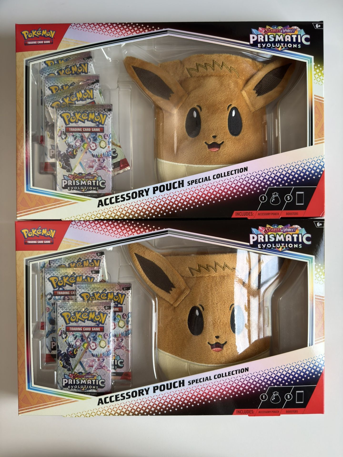 Pokemon Prismatic Evolutions Accessory Pouch Special Collection