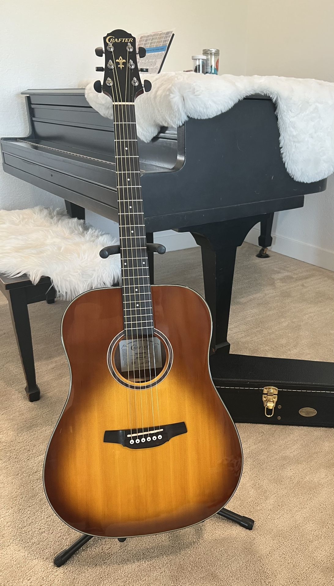 Crafter acoustic guitar