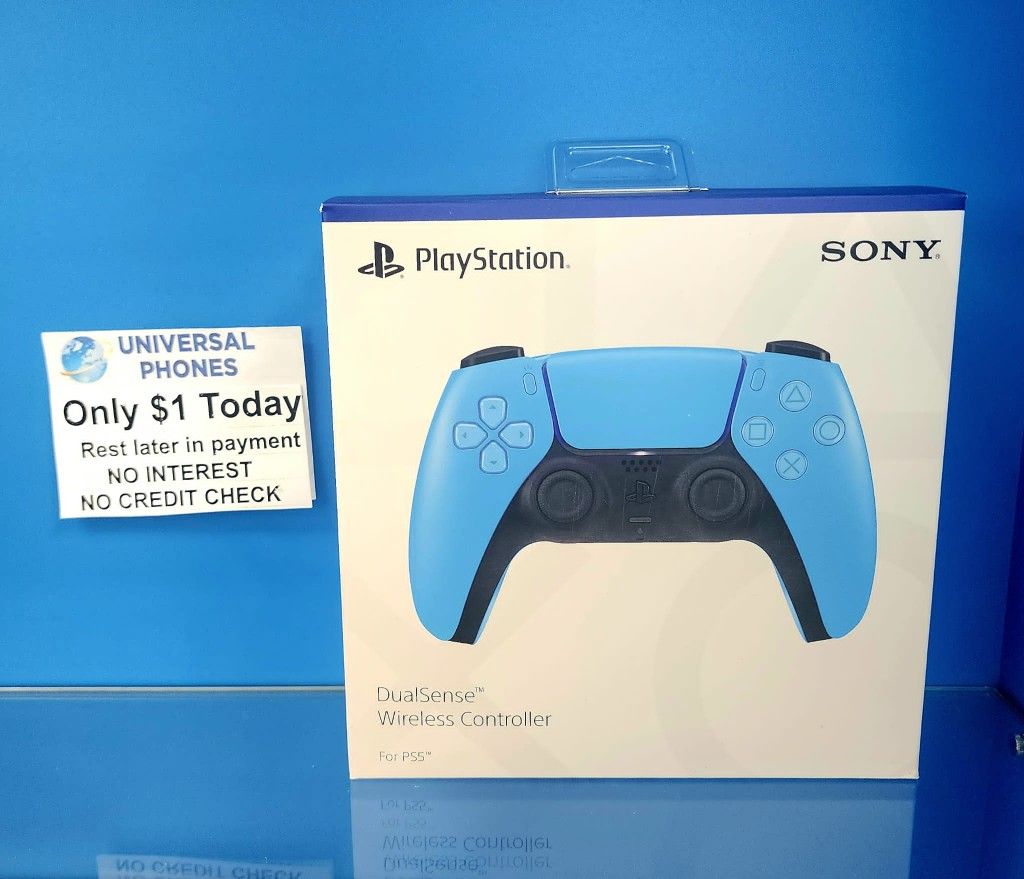 SONY PLAYSTATION DUAL SENSE WIRELESS CONTROLLER NEW IN BOX $1 DOWN TODAY REST IN PAYMENTS.NO CREDIT CHECK