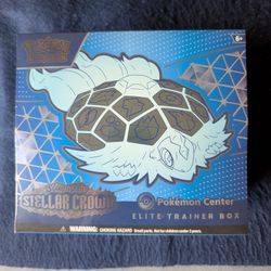 Pokemon stellar crown Pokemon center pkc ETB elite trainer box new sealed