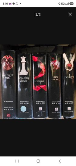 Twilight series, see 2 pics, $10 - $15 each