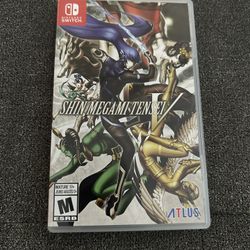 Shin Megami Tensei V New Open Box Nintendo Switch Game 