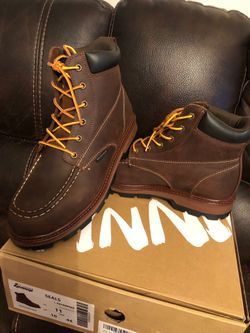 STEEL TOE MENS WORK BOOTS NEW
