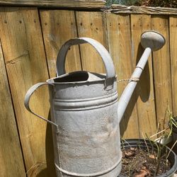 Vintage Metal Watering Can 