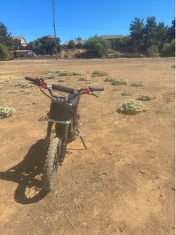MotoTec 60v 2000w Pro Electric Dirt Bike Lithium Grey