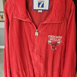 Windbreaker Jacket Chicago Bulls Logo 7