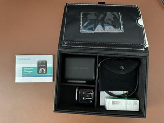 Miracle-Ear GENIUS 3.0 Rechargeable Hearing Aid Set w/ Charger & Leather Case