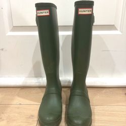 Green Hunter Rain Boots 