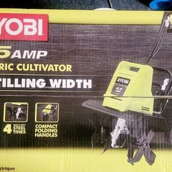 ryobi 11" 8.5 amp electric cultivator