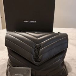 YSL shoulder bag black