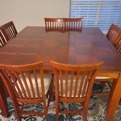 Beautiful Dining Table With 8 Chairs 