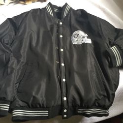Raiders xxl reversible jacket