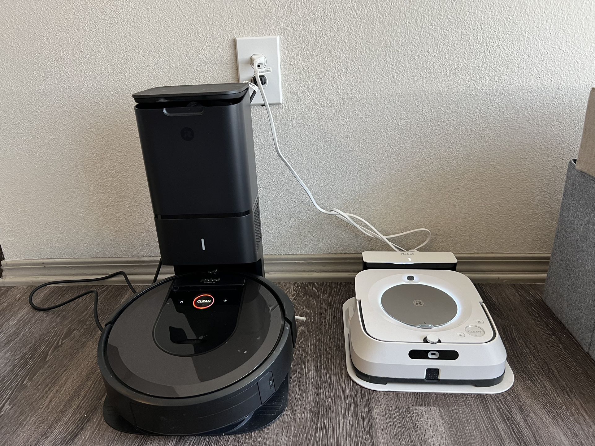 Roomba I7+ & Braava Jet M6 (vacuum, Mop)