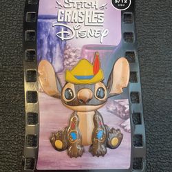 Stitch Crashes Disney Pin