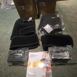 NEW Set Of 2 Knee Massagers With Heat