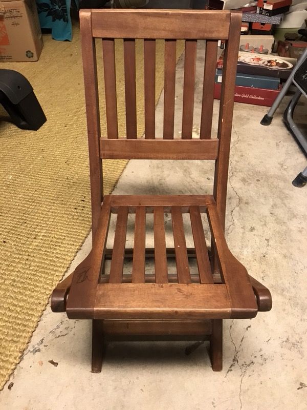Kids Wooden Chair