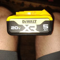 DeWalt 20 Volt 5 Amp Batteries