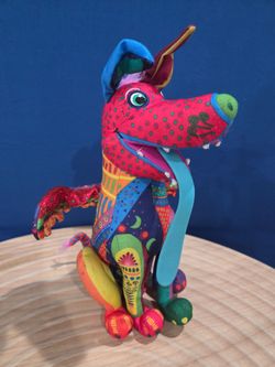 Disney Pixar Coco Animated Dante 12" Plush Toy Alebrije Dog