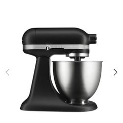 MINI 3.5 QUART TILT-HEAD STAND MIXER - BLACK MATTE