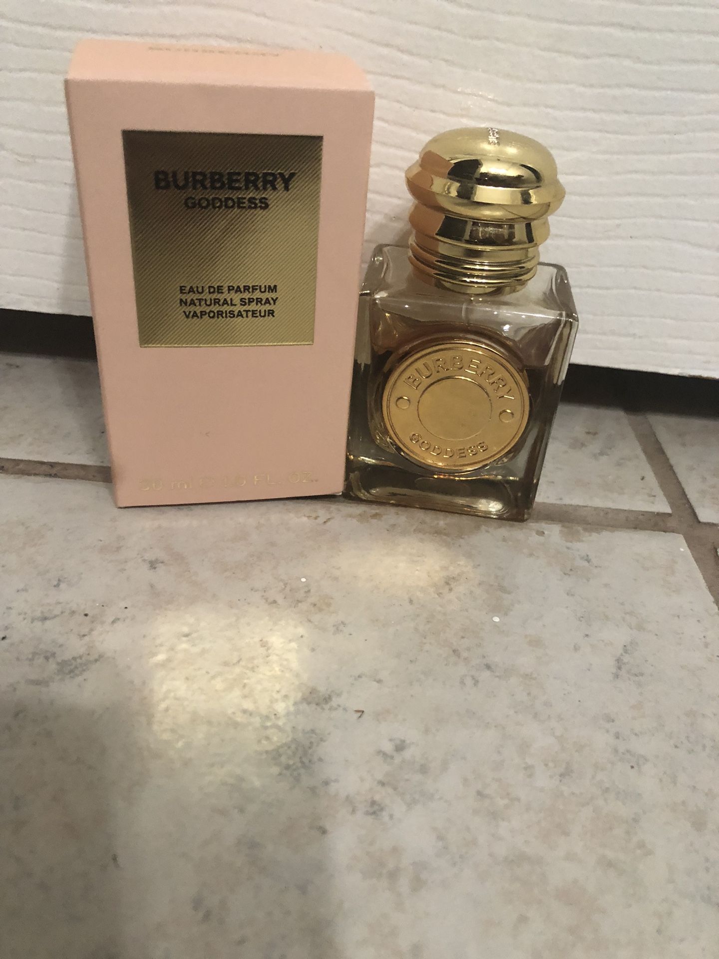 Used Burberry Goddess Perfume 1 oz