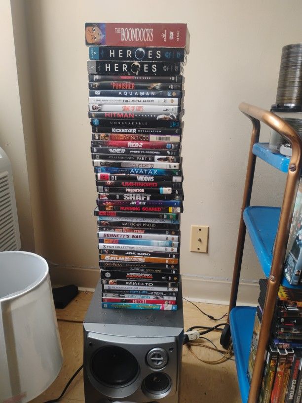 152 DVDS Movies