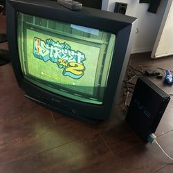 25 Inch Sharp  25K-S100 CRT Gaming TV 