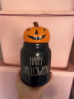 RAE DUNN HAPPY HALLOWEEN BABY CANISTER