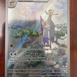 Pokemon Mienshao 200/182 Paradox Rift Illustration Art Rare NM/M