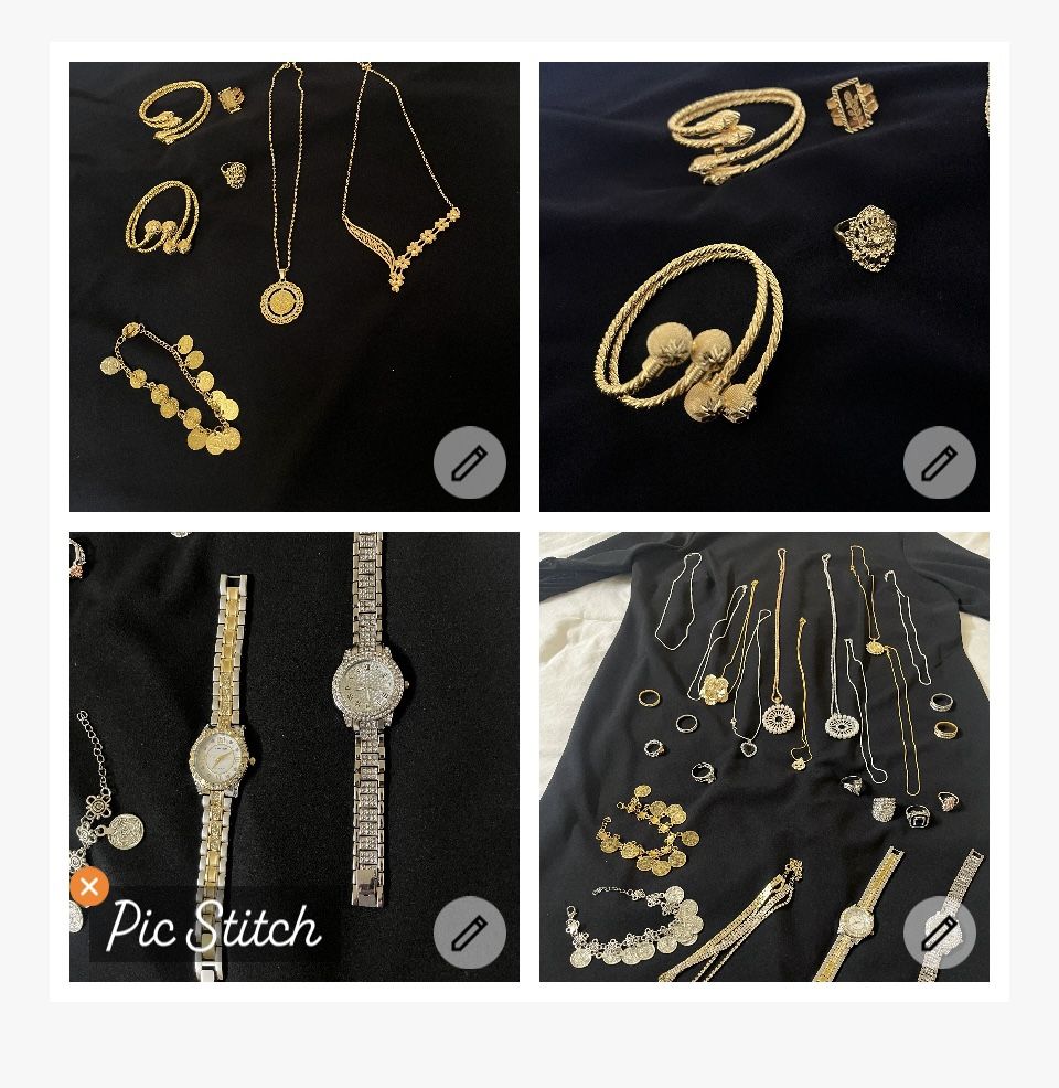 Bundle Of Fashion Jewellery For$100 All No Individual Purchase Bangles Watches Necklaces Rings Anklets Silver Gold Plated Pick Up Gaithersburg Md20877
