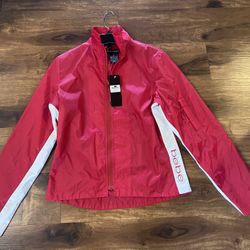 Brand new woman’s Bebe bbsp brand red activewear jacket up for sale 