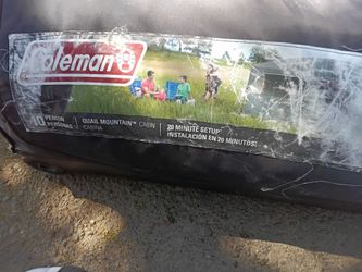 Coleman Quail Mountain 10-Person Cabin Tent