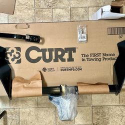 CURT 120443 Class 2 Trailer Hitch with Ball Mount, 1-1/4-Inch Receiver, Compatible with Select LeSabre, Lucerne, Aurora, Bonneville