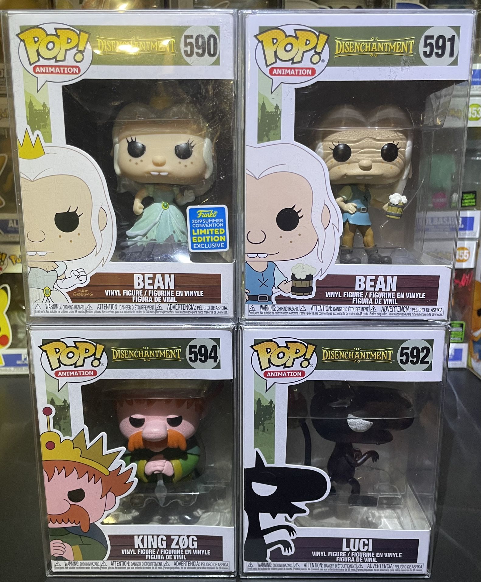 Disenchantment Funko Pop Lot