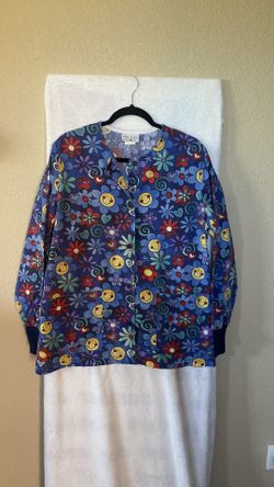 Ladies Peaches Uniforms scrub jacket-size M