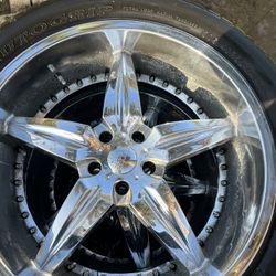 FOOSE RIMS 22s With PURE SPORT TIRES