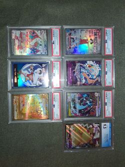 One Piece & Pokemon Card Graded Slabs