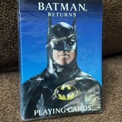 Vintage Batman Returns 1992 Playing Cards 