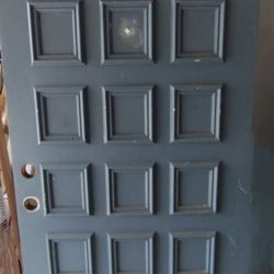 Exterior Steel Door 80×36