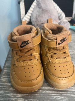 Tan Baby Nikes