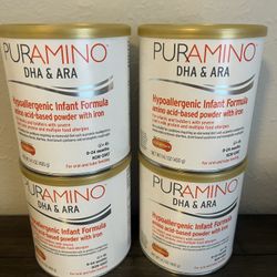 Nutramigen Puramino Hypoallergenic Infant Formula - 14oz Cans