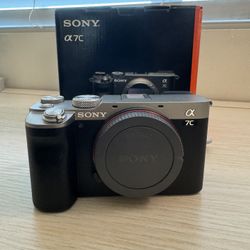 Sony Alpha A7C Mirrorless Digital Camera Silver