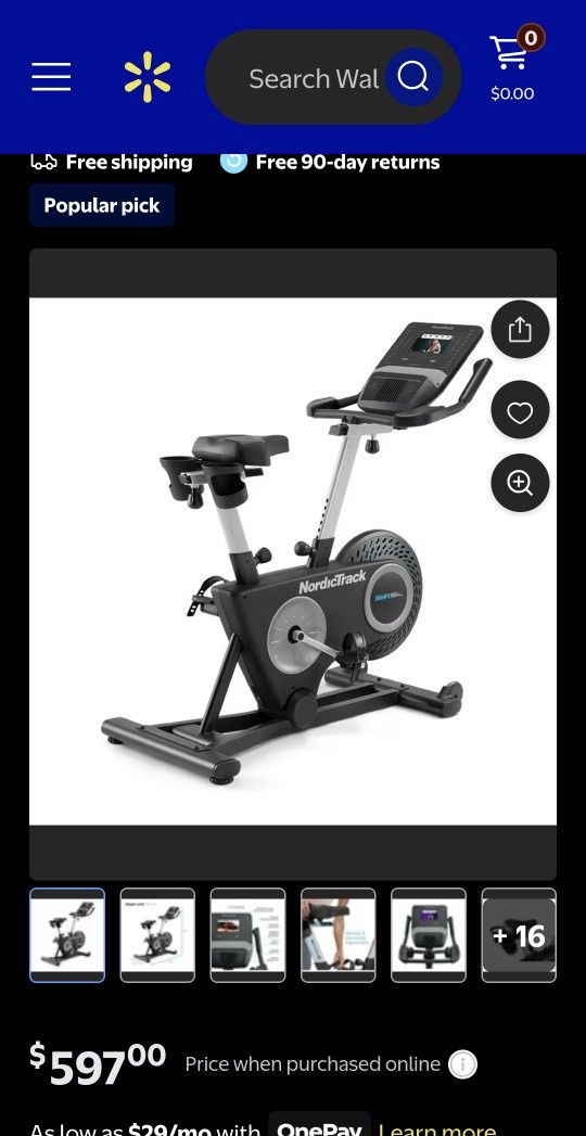 NordicTrack Studio Bike