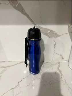 Blue Stainless Steel Water Bottle PH
