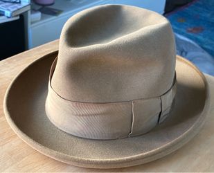 1950's Stetson Imperial Beaver Saddle Brown 7 3/8 (read description) rands