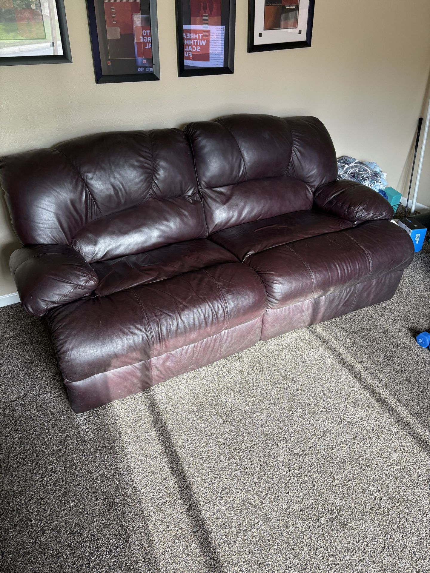 Couch And Oversized Chair